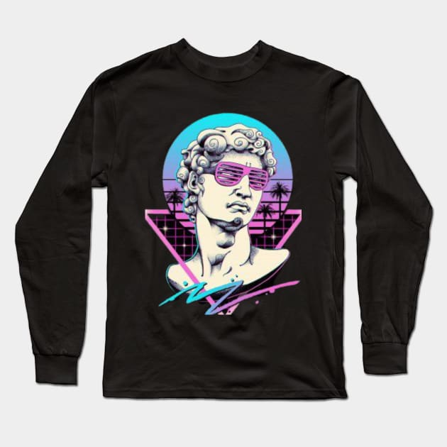 David Statuary v.2 Long Sleeve T-Shirt by Yurii